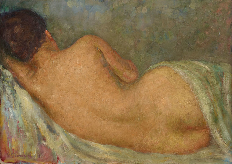 Nude in Repose