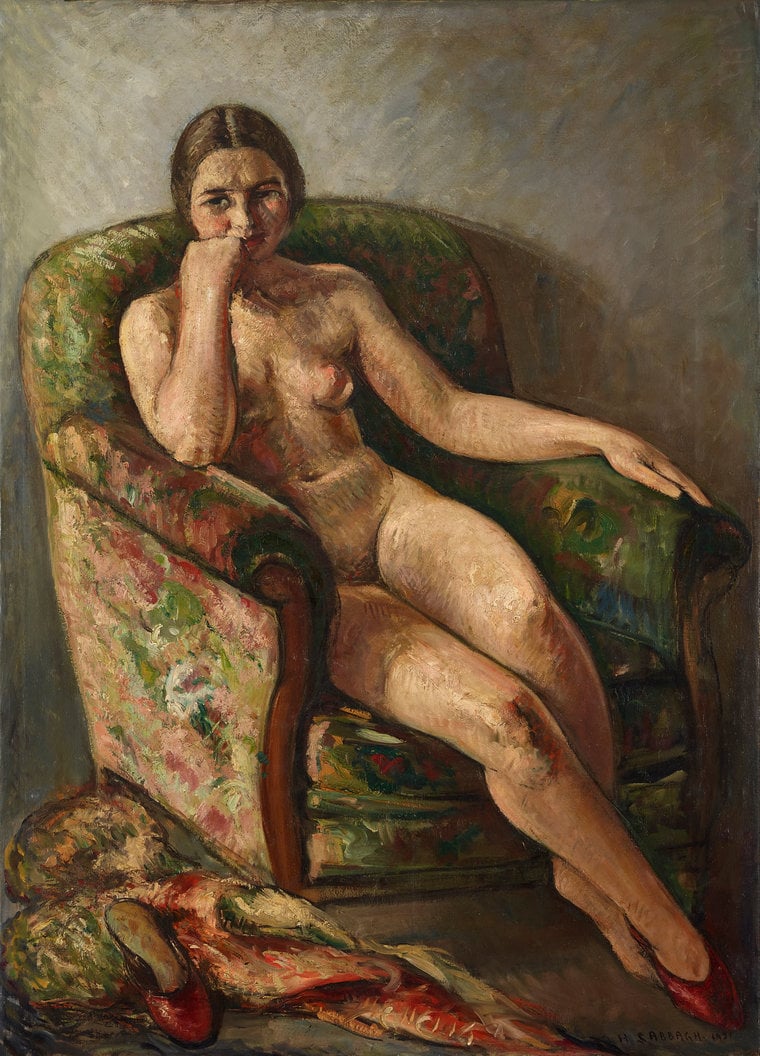 Nu au Fauteuil / Nude in the armchair