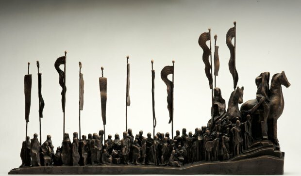 DIA AL-AZZAWI, SCULPTURES.